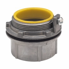 Eaton Crouse-Hinds series CHG grounded hub, Zinc, 2-1/2"