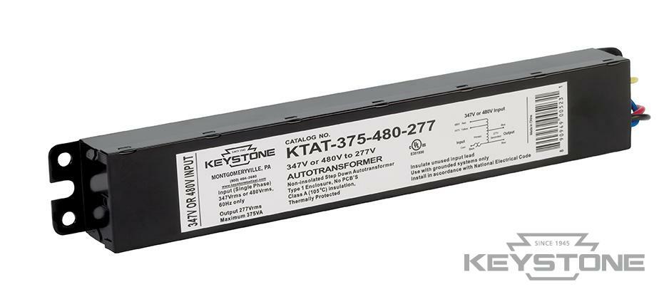 480V Step Down Autotransformer. 480V to 277V, Max Wattage 375W