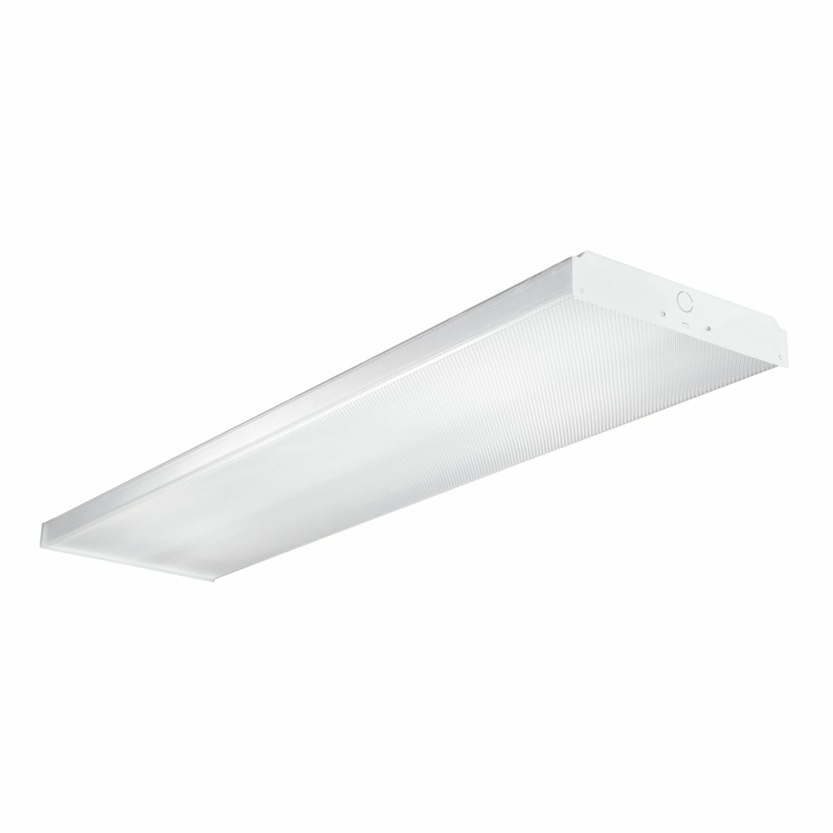 4 Lamp, 4' Surface Commercial Wraparound, CEE Listed Electronic Ballast, T8