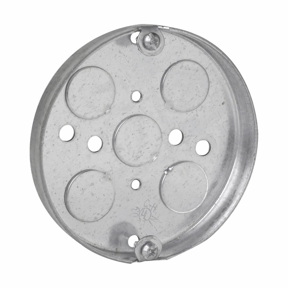 TP269 Thepitt Ceiling Pan, Steel, 6 cu-in Capacity, 5 Knockouts, 1/2 in D