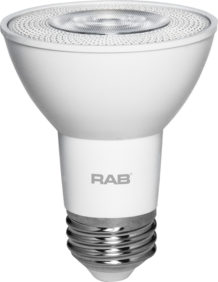 Par20 7W,50 EQ, 550Lm, Base E26, 90CRI, 4000k, Dimmable 40Deg