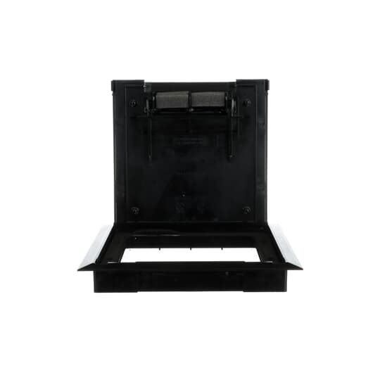 Cover for 665 Series Boxes, Black, Polycarbonate with 5/32 Inch Steel Plate, Load Rating 750 Pounds