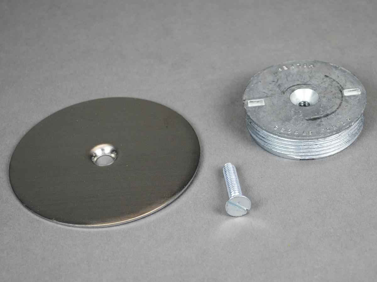 BLANKING PLATE 1IN IPS STAINLESS
