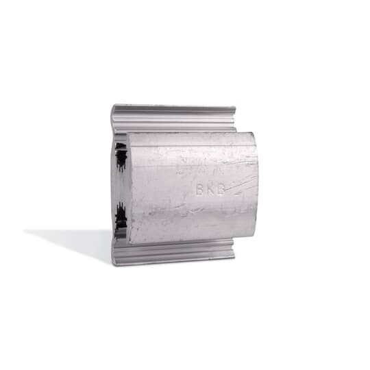 Aluminum Wide Range H-Type Compression Connector Main: 1/0 - 2 ACSR, 2/0 - 1 Str., Tap: 1/0 - 2 ACSR, 2/0 - 2 Str., Die: D, D3