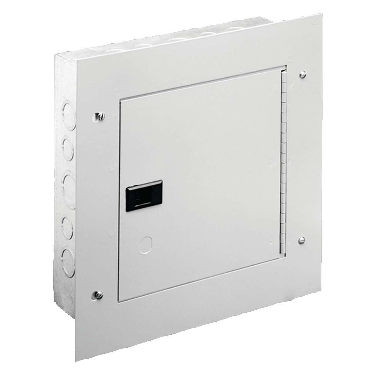 Flush-Mount Door Frames for Pull Box, fits  6.00x6.00, Gray, Steel
