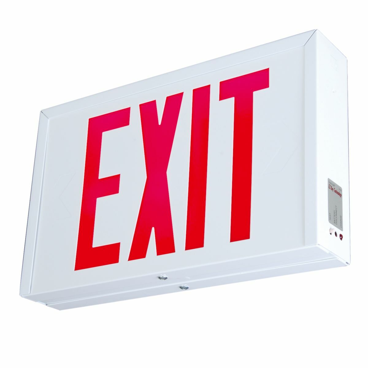 LED, White, Universal Face, Red and Green Letters, AC Only