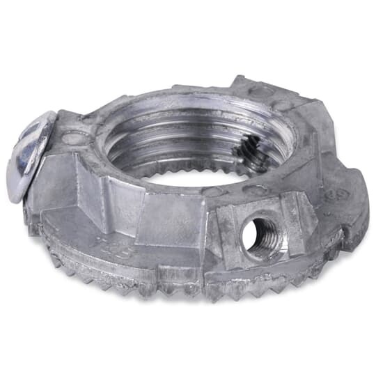 1 Inch Zinc Grounding and Bonding Locknut for Use with Rigid/IMC Conduit