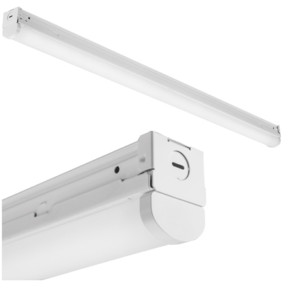 ZL1 with drop lens, 48'' long, 7,000 nominal lumens, Frosted, diffuse, 120V-277V, 4000K, 80 CCT, White finish, SKU - 254G2H