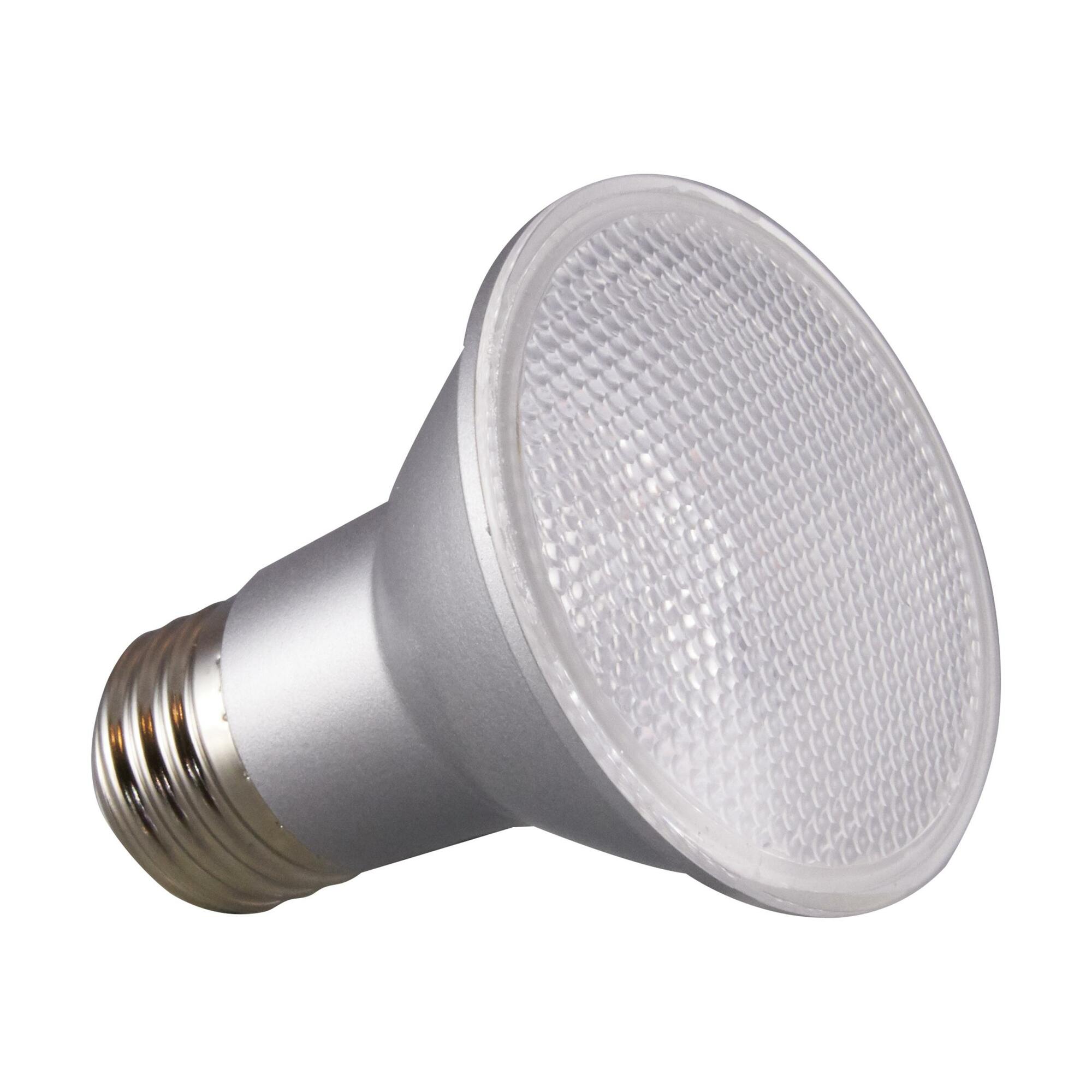 6.5 Watt PAR20 LED Lamp - 3500K - 40 Degree Beam Angle - Medium Base - 120 Volts