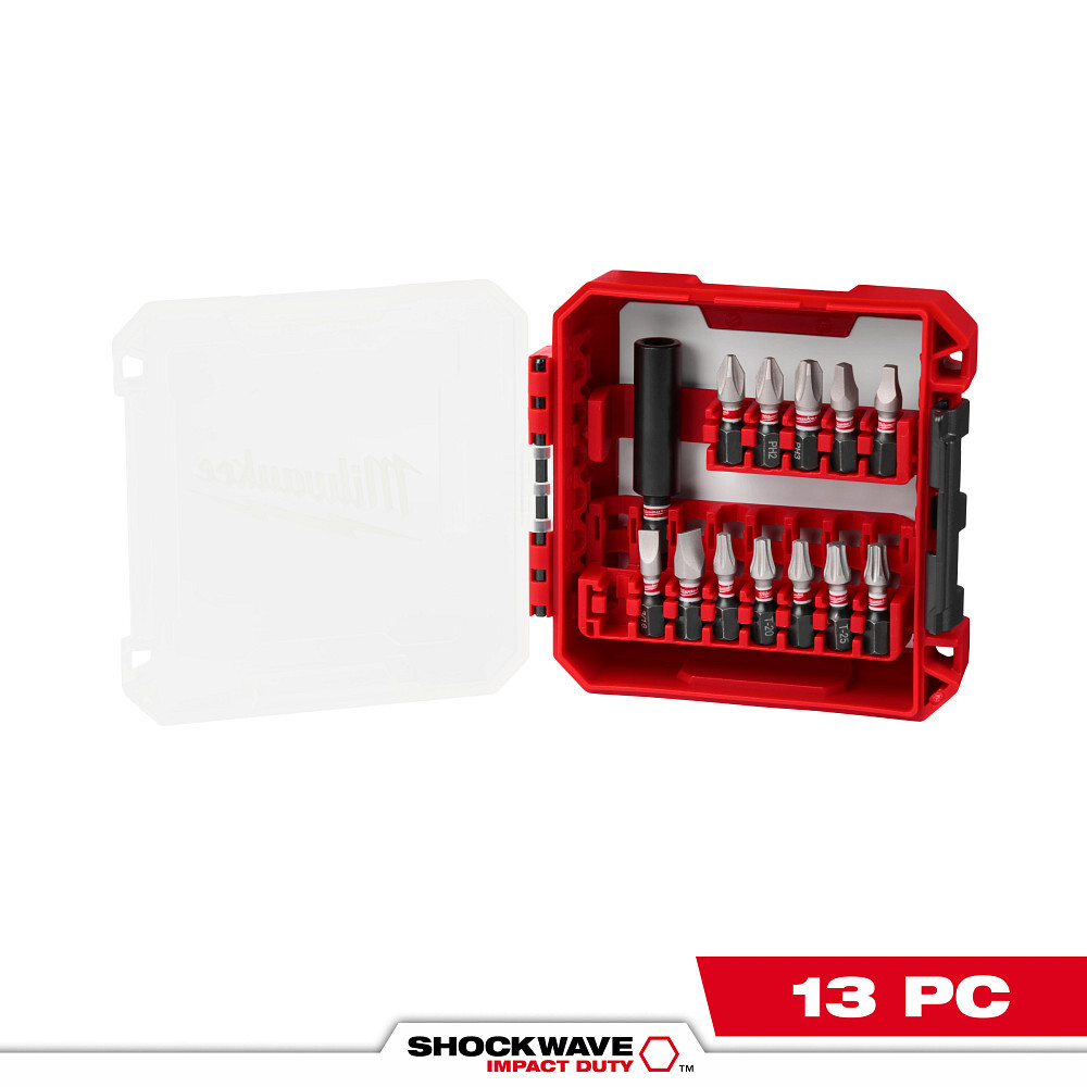 MILWAUKEE delivers accessories that drive user productivity and cordless efficiency. Solutions are developed with an understanding of jobsite demands, like SHOCKWAVE Impact Duty Bits and the fastest cutting, longest life NITRUS CARBIDE cutting blades. Milwaukee provides a wide range of accessories covering everything from cutting to fastening with oscillating multi-tool blade, hole saws, SAWZALL reciprocating saw blades, wood drilling, metal drilling, concrete drilling & chiseling, driving, fastening, abrasives, and more.