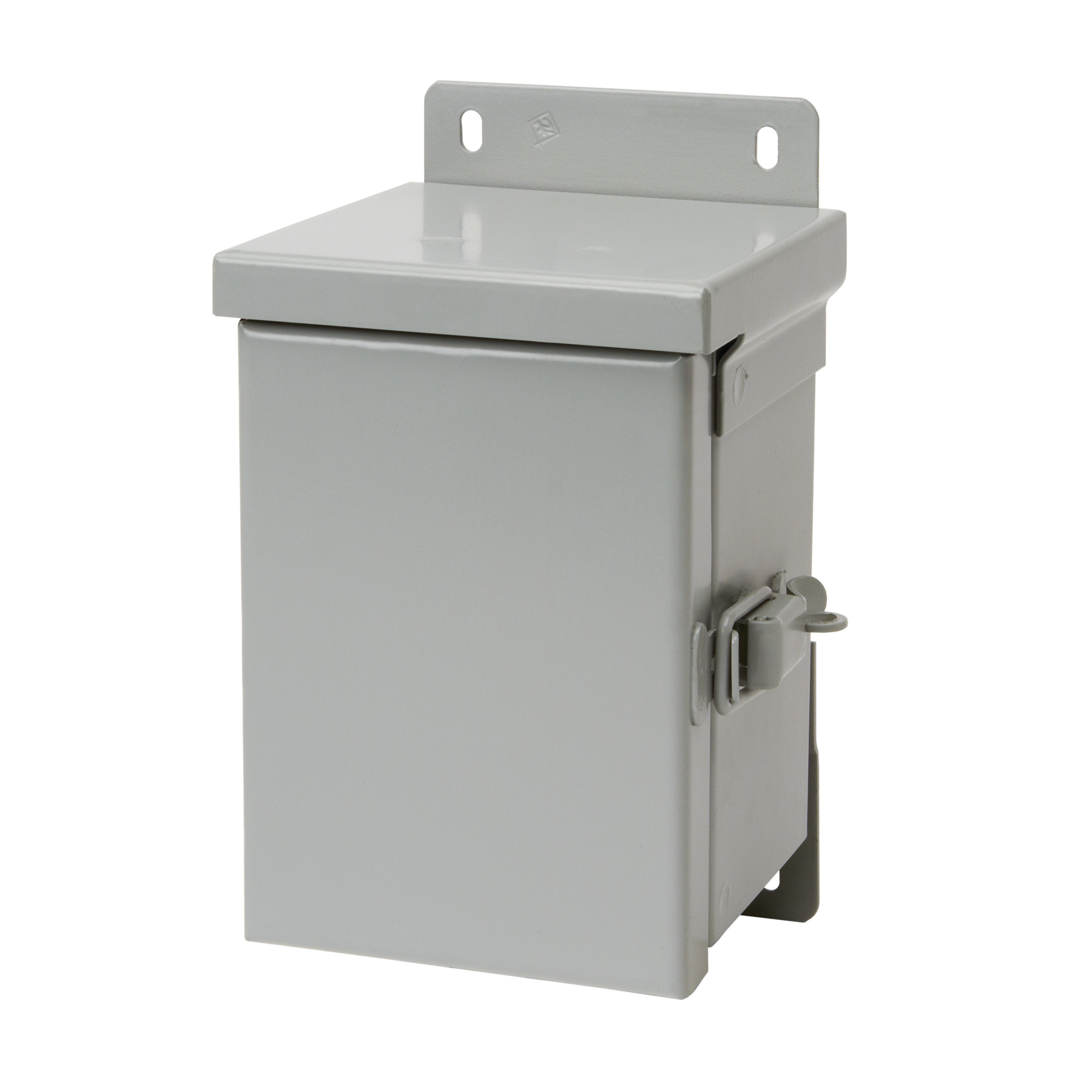 Hinge-Cover Small Drip-Shield Enclosure Type 3R, 12.00x10.00x6.00, Gray, Steel