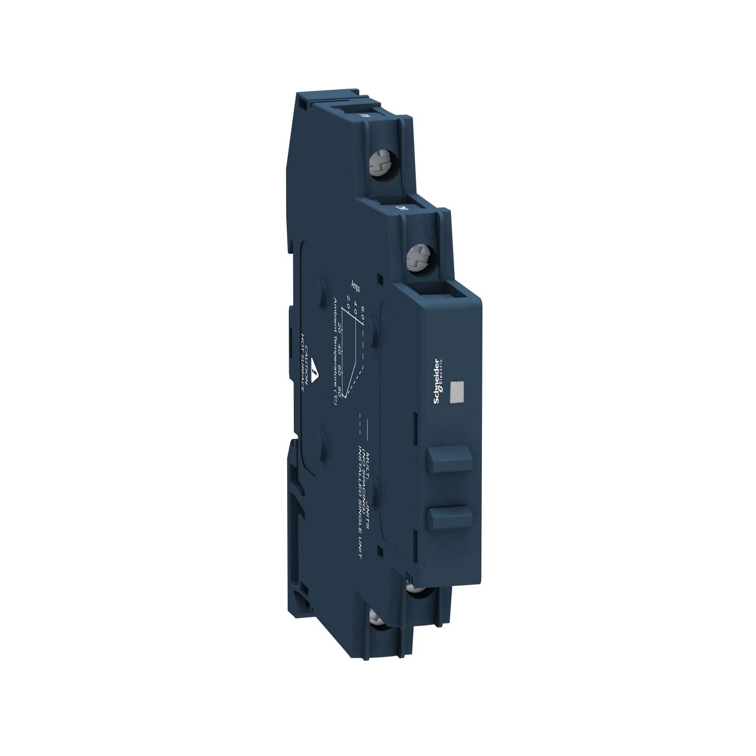 single phase relay, Harmony Solid State Modular Relays, 6A, DIN rail mount, DC swtching, input 4 to 32V DC, output 1 to 60V DC