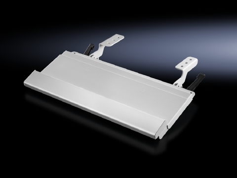 Keyboard support, for command panels or surfaces