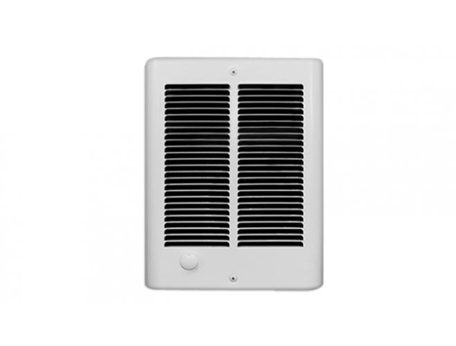 240/208V 1000 750W WALL HEATER Fan-forced wall heaters deliver efficiency and perform powerfully across both residential and commercial applications. Electric wall heaters are great for entryways, dens, basements and bedrooms for residential applications, while they are ideal for larger areas in commercial applications such as hotels, restaurants and commercial office atriums.