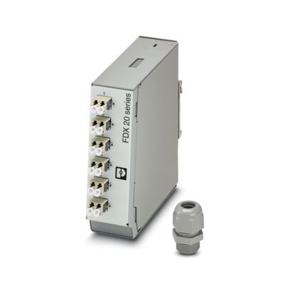 FOC-FDX20-PP-LCD6-OM4-PT9 Splice Box