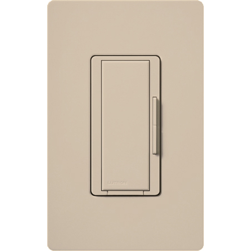 RadioRA 2 Remote Dimmer, Multi-location, 120V in taupe