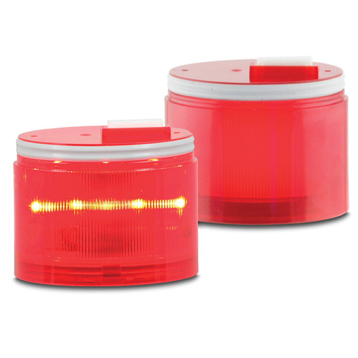 Radiant Steady Light Module, Fresnel Lens, Green - Modular design allows up to 7 light modules, 6 light modules plus 1 sound module (1 channel) or 5 light modules plus 1 sound module (2 channels). Steady light effect with 6 LEDs. Five lamp/lens colors: Amber, Blue, Clear, Green and Red. Two lens types: Fresnel and Opaque. Compatible with 12-24VAC/DC or 120-240VAC (Voltage dependent on selected wiring module). Indoor/Outdoor use. PLC compatible. Type 4X, IP65 enclosure when installed with both gaskets included with each module. IP69K compliant when installed with both gaskets included with each module. UL and Cul Listed, CE Certified.