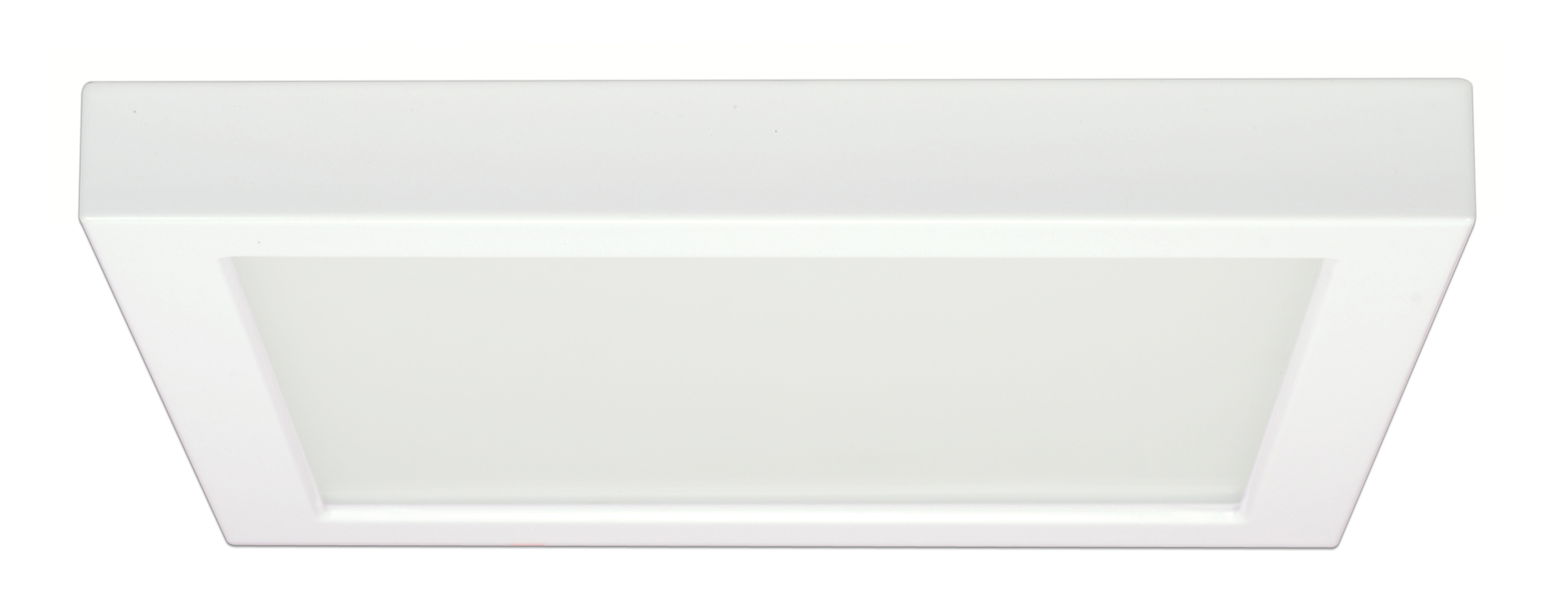 Fixture RetroFit, Designation: 18.5W - 9" Flush Mount LED Fixture - Square Shape - 2700K - White Finish - 120V
