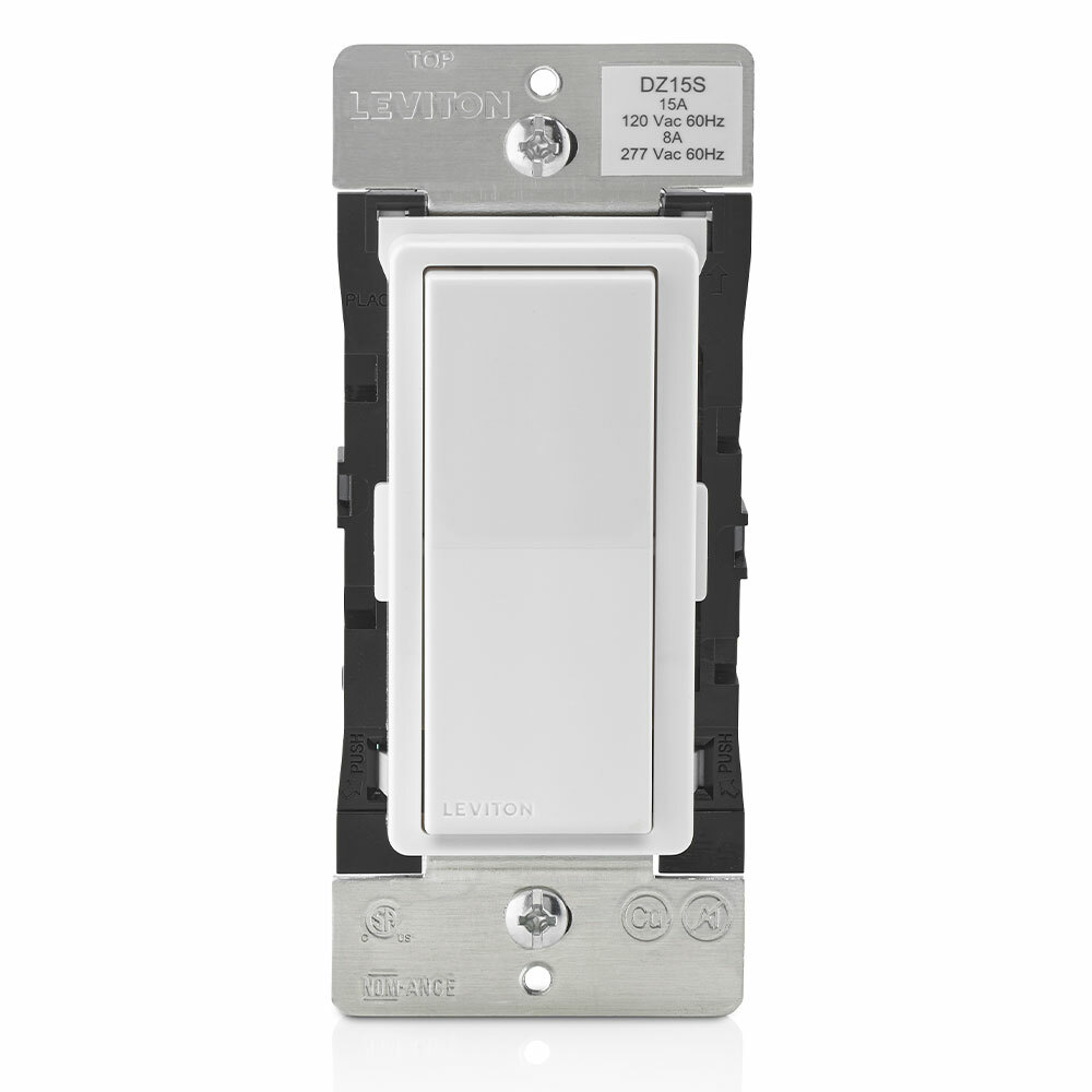 Decora Smart Z-wave Switch: 120/277V, 15A, Neutral Required.