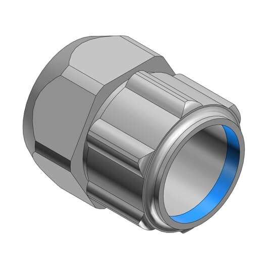 531 T&B Combination Coupling, 3/4 in, For Use With EMT to Threaded Rigid and IMC Conduits, Steel
