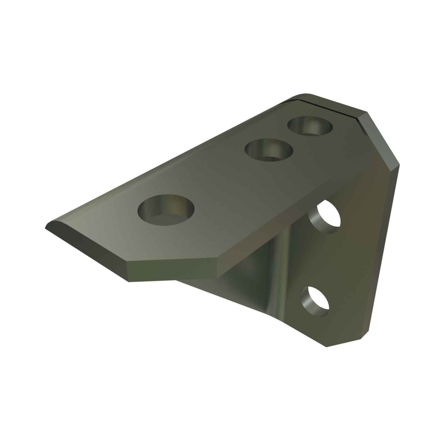 UNISTRUT FITTING, 1-5/8"x 4"x 4", EG