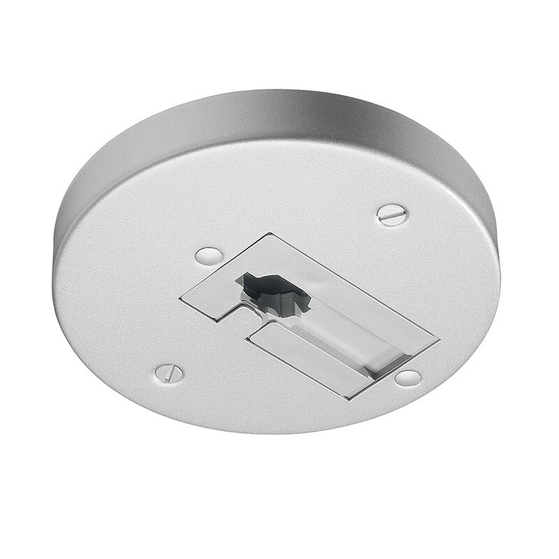 Juno Trac-Lites R40N Monopoint Adapter, Silver Finish