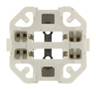 Vertical Snap-In (Bottom) Fluorescent Lampholder For 26/32 Watt Lamps