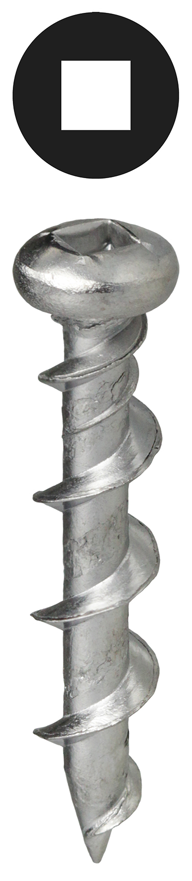 Wall Dog Kit, 3/16 x 1-1/4 in. Size, 100 pieces, Steel material, Zinc Plated Finish, Square drive type, includes (1) IB2PL Square Drive Power Bit and (1) 3/16 IN Carbide Tip Drill Bit and (100) Chrome Square Wall Dog
