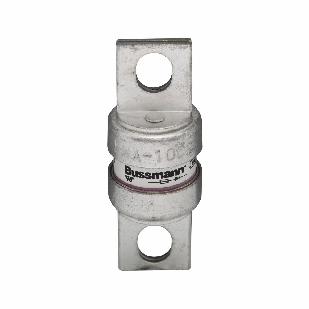 Eaton Bussmann series FWA high speed fuse, 500V, 200A, 200 kAIC Vac (70-1000A), 20 kAIC at 150 Vdc (70-800A), 100 kAIC at 80 Vdc (70-1000A), None, High speed fuse, Blade end X blade end, Stud