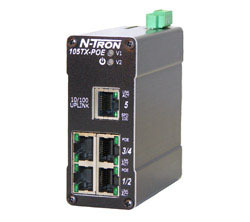 105TX Unmanaged Industrial POE Switch