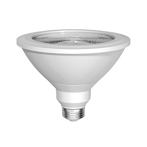 GE LED Lamps, 18 WTT, 1550 LM, 3000 K, 86.1 CRI, Dimmable, PAR38, Medium Screw Base, 5.12 IN Length, 25000 HR Average Life