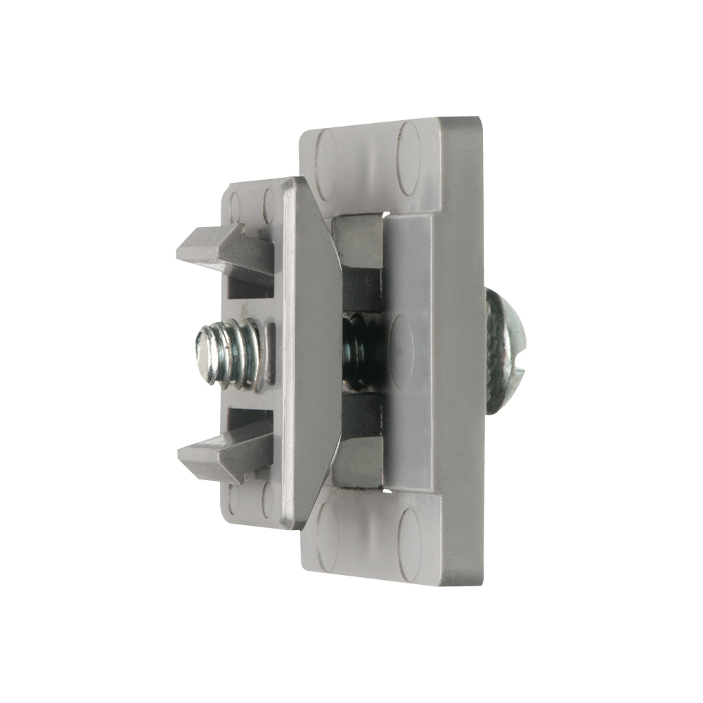 Strut Clip for conduit on Arlington's non metallic QuickLatch pipe hangers.