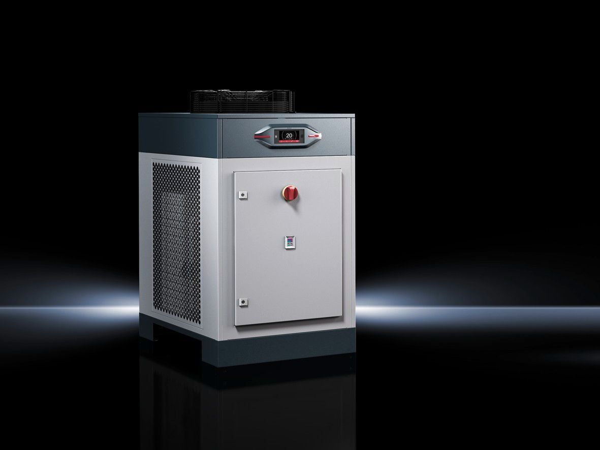 SK Chiller Blue e, stand-alone, 11.000 W, incl. options, 400V, 3PH, 50 Hz, 460V, 3PH, 60 Hz, WHD: 660 x 1,265 x 1,315 mm