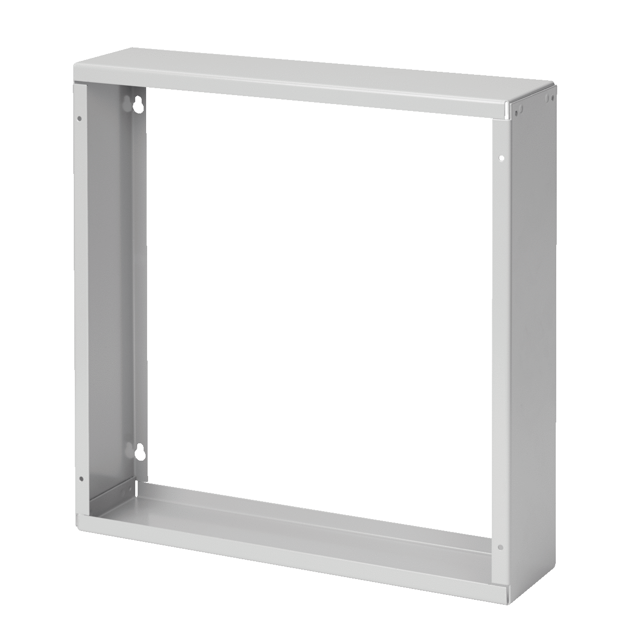 Screw-Cover Pull Box Extender Type 1, fits 12.00x12.00, Gray, Steel