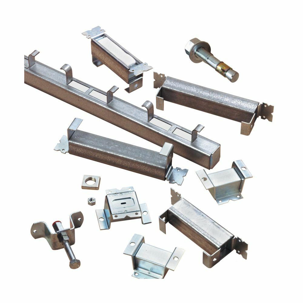 Eaton B-Line series concrete inserts, Galvanized, 2500 lbs, Steel, Heavy duty spot insert