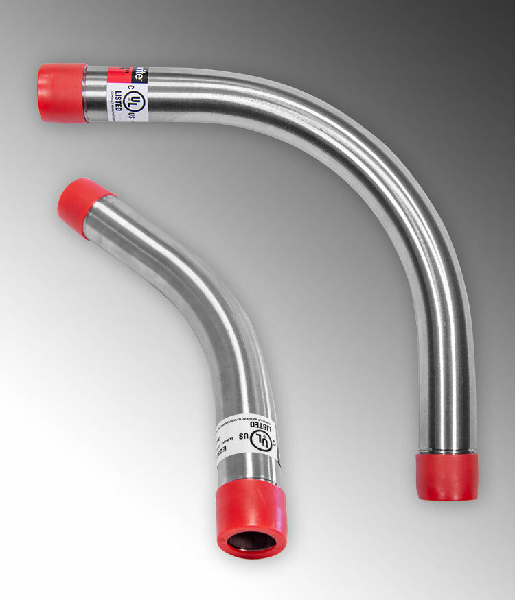 Rigid Stainless Steel 316 Elbow 1-1/4" Trade Size90 Degrees
