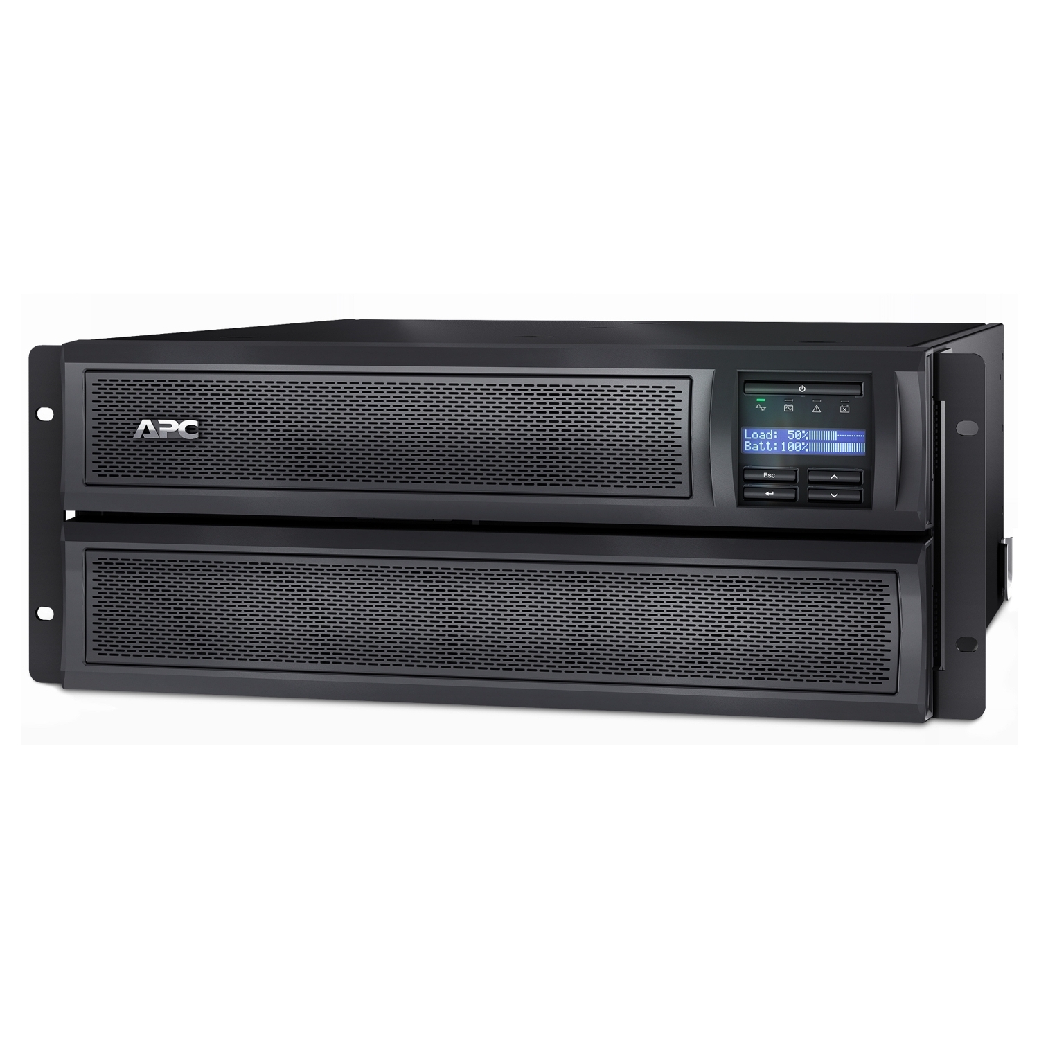 APC Smart-UPS X, Line Interactive, 3kVA, Rack/tower convertible 4U, 100V-127V, 6x 5-15R+3x 5-20R+1x L5-30R NEMA,SmartSlot,Extended runtime,Short depth