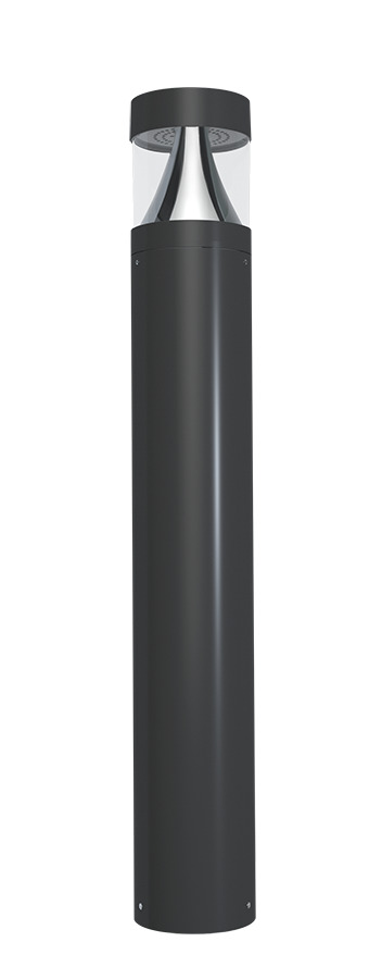 Bollard FA  24/19/14W 5/4/3K Rd-Flat Bz