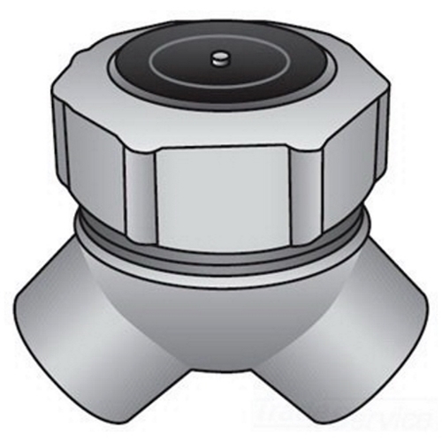 IMC/Rigid Conduit Elbow, Type Capped, Short, Trade Size 1-1/2 Inch, Bend Angle 90 Deg, Connection Type Female, Female, Material Malleable Iron, Finish Zinc Electroplated, Chromate, Epoxy Powder Coated, Approval UL 514B/886, CSA C22.2, Application Hazardous and Ordinary Location, Enclosure Class I Div. 1, 2, Groups B, C, D, Class I, Zone 1, 2, Groups IIA, IIB, Class II Div 1, 2, Groups E, F, G, Class III, Size 2-1/16 Inch W x 2-3/4 Inch H, Used On Rigid Conduit/IMC