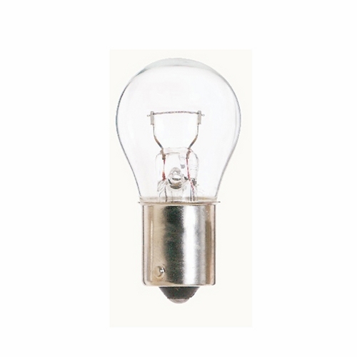 Miniature Lamp, Designation: 1156, 12.8 V, 26.88 WTT, S8 Shape, BA15s SC Bay Base, C-6 Filament, 1200 HR, 2.1 AMP, 2 IN Length, 1 IN Diameter