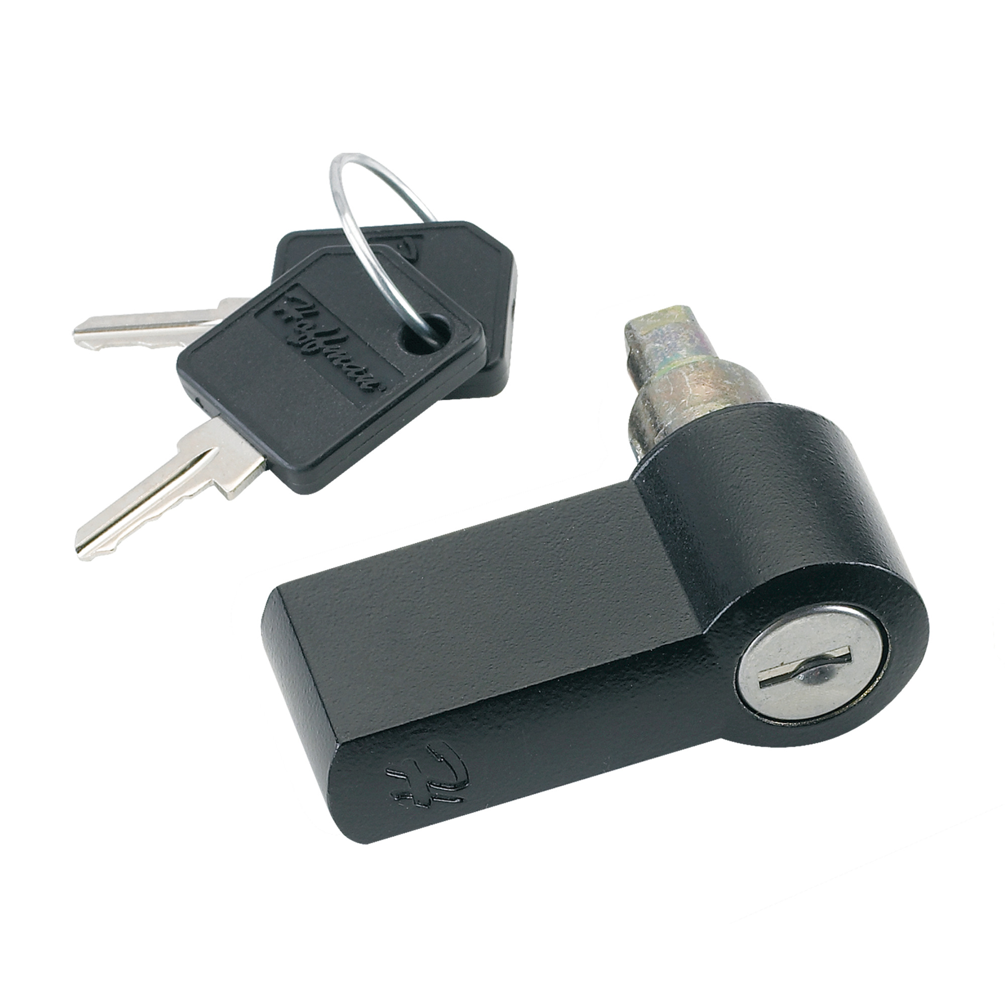 Handle Concept Keylock Type 4, 2.50x1.02x1.52, Black, Mild Steel