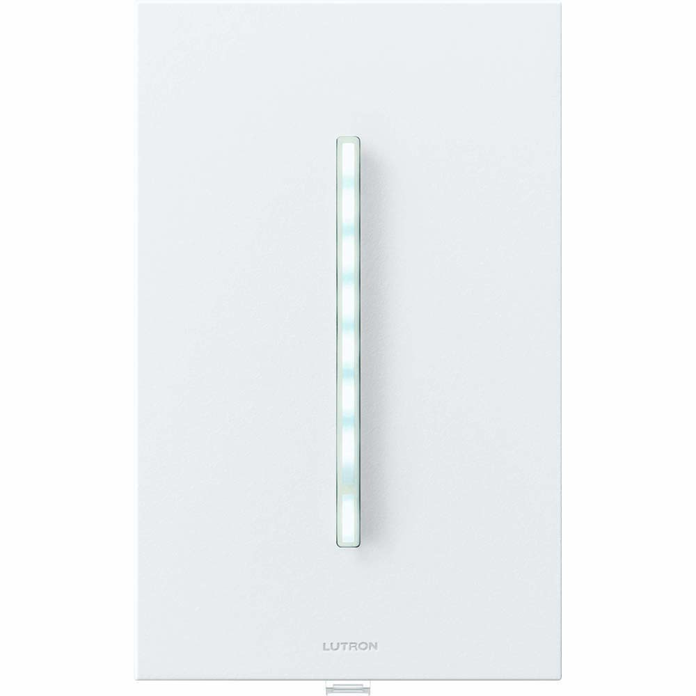 RadioRA 2 GRAFIK T phase selectable, multi-location/single-pole dimmer with wallplate, 250W CFL/LED, 500W inc/hal/ELV, 400VA MLV, 3.3A dimmable fluorescent, and 3.3A Lutron Hi-Lume A-Series LTE LED Driver (max 10 drivers), 120V, 50/60 Hz