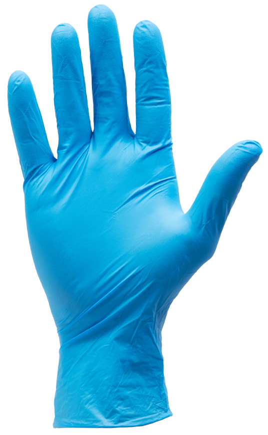 Our 4-mil nitrile gloves provide standard-duty protection for jobs that demand high levels of precision. These gloves provide enhanced puncture resistance, so you get the coverage you need. Nitrile material provides a soft and flexible feel allowing precise movements. They offer reliable defense against punctures, cuts, and abrasions, ensuring your hands remain protected. With technology always at our fingertips, we designed our gloves to remain on when using touchscreens. Our ambidextrous gloves are latex and powder free. Once the job is completed, simply discard the disposable gloves.