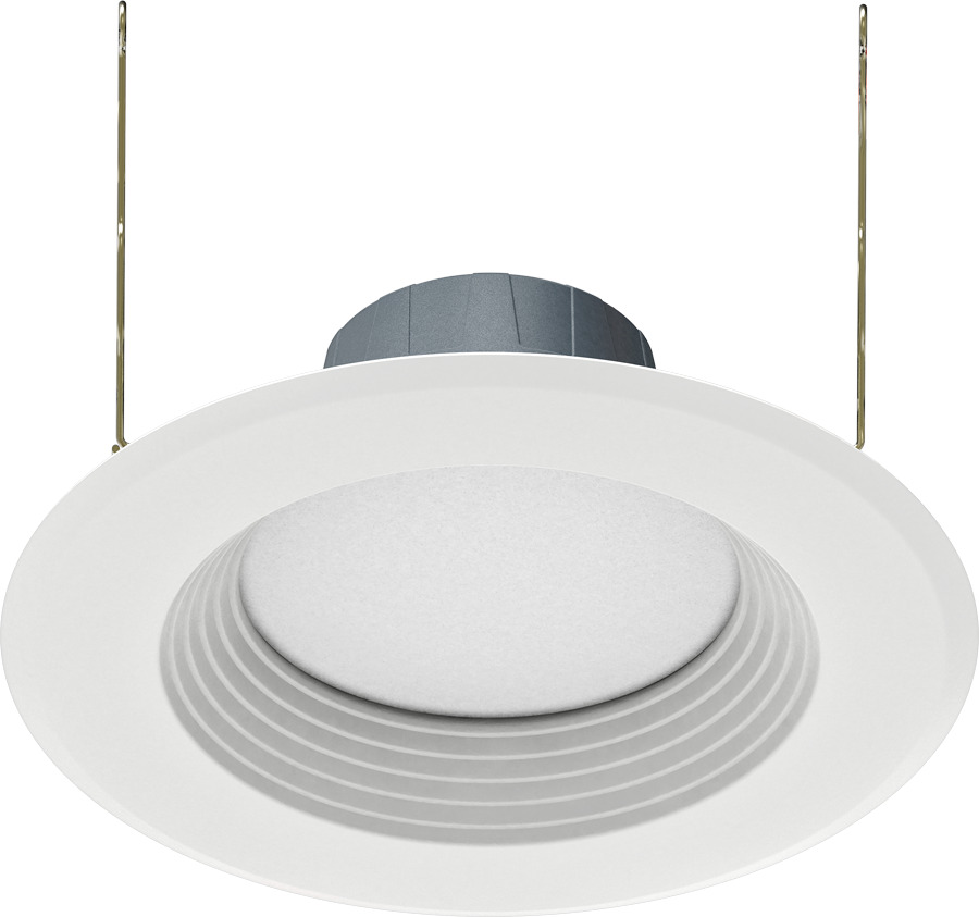 Retrofit Downlights 769 Lumens Retrofit Downlight 8W 6 Inches Round 90CRI 3000K 120V White Baffle