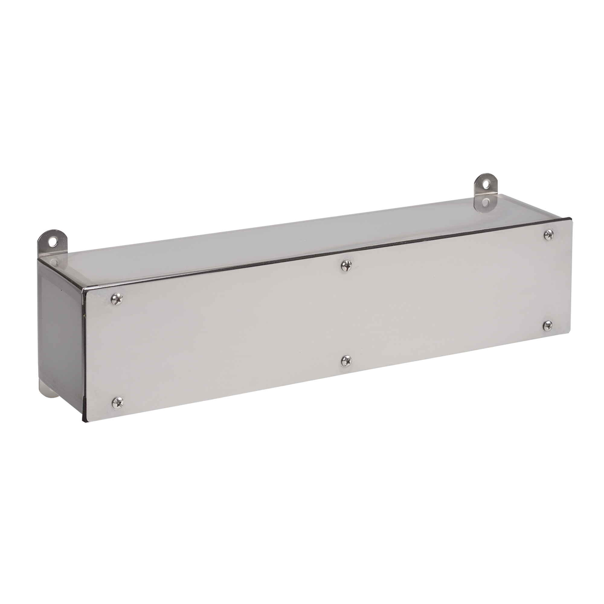 Screw Cover Wiring Trough NEMA Type 4X, 12.00x12.00x48.00, Brushed, SS304