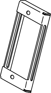 SINGLE GANG BOTTOM 3 2A INSERTS