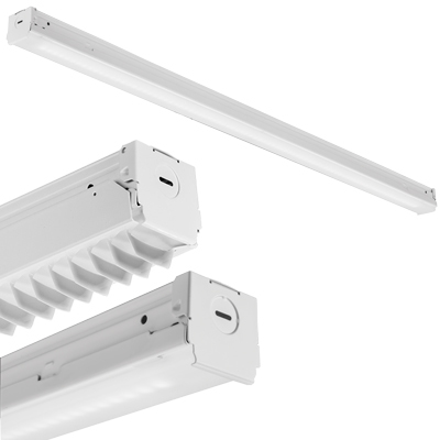 TZL1N L96 10000LM FST MVOLT 40K 80CRI WH 96 inch Tandem ZL LED Strip Light with Narrow Lens, 10000 LM, 4000K