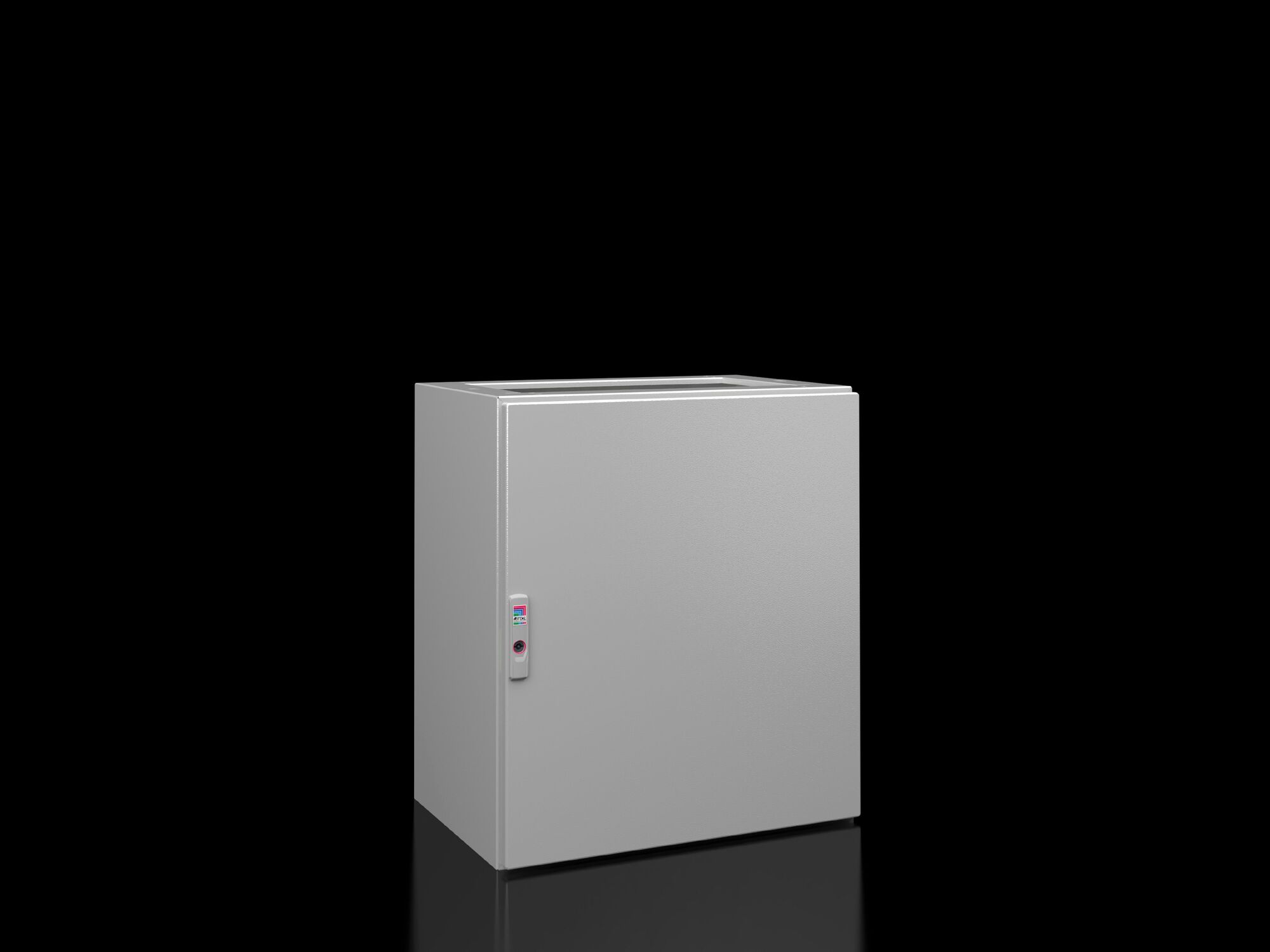 TP TopConsole system, pedestal, WHD: 600x675x400 mm, carbon steel