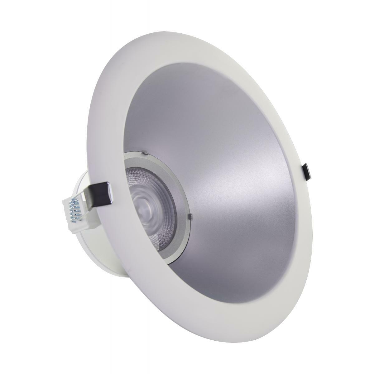 23 Watt Commercial LED Downlight Retrofit - 6 Inch Color and Lumen Adjustable 120-277 Volts