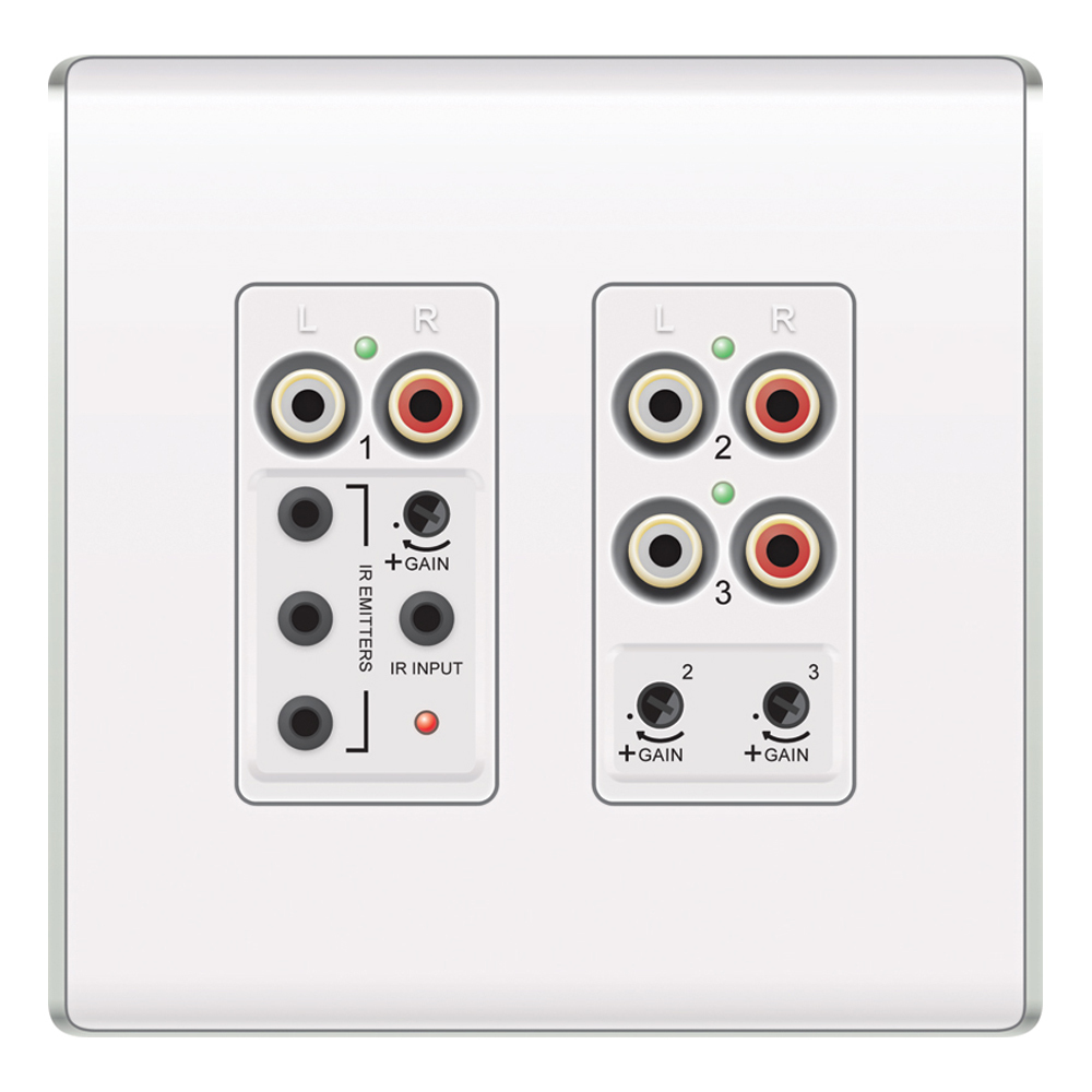 lyriQ Flush Mount Triple Source Input